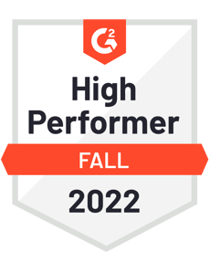 Multiview is a G2 High Performer for Fall 2022!
