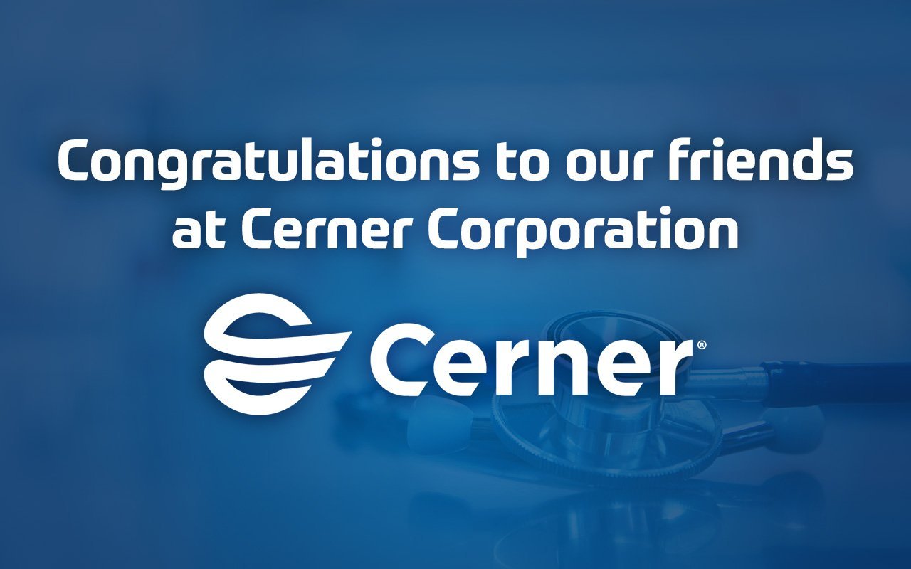 Congratulations to our friends at Cerner Corporation