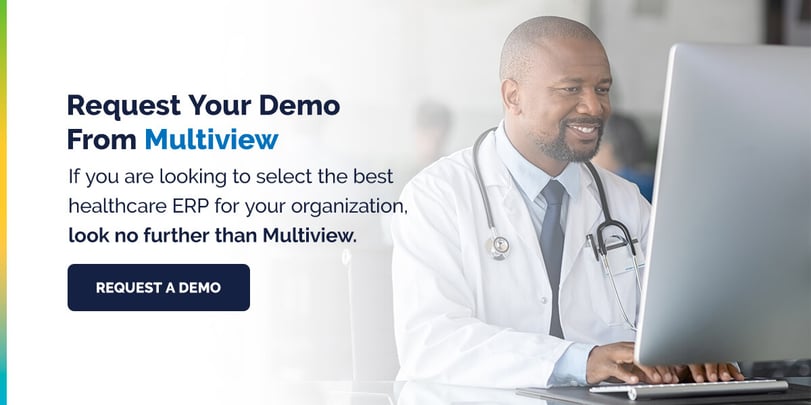 Request Your Healthcare ERP Demo With Multiview