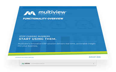Functionality Overview Cover Functionality Overview Cover