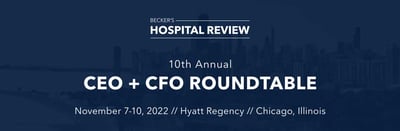 Thumbnail for Becker's Healthcare CEO+CFO Roundtable