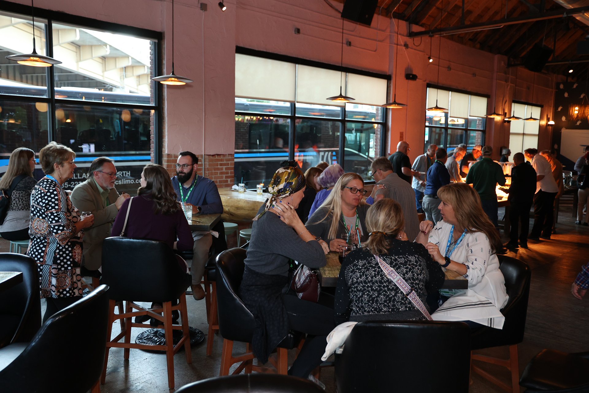 Guests at Punchbowl in Dallas, Texas during IMUG 2023