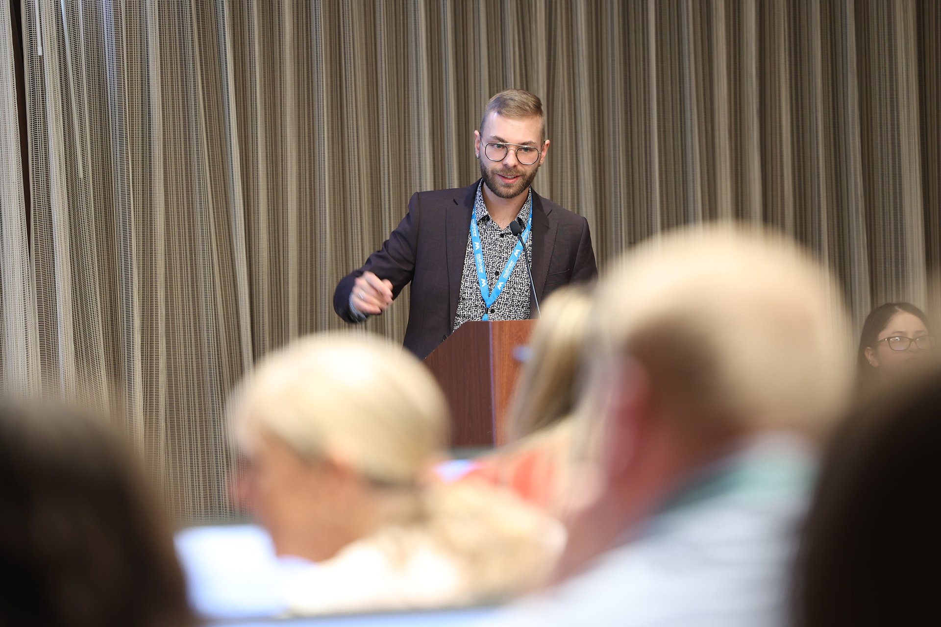 Presenting a session during IMUG