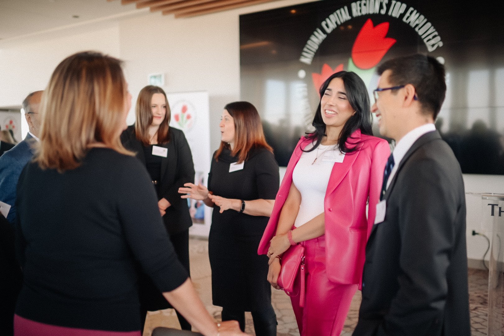 Group shot of a Multiview Employee Discussion