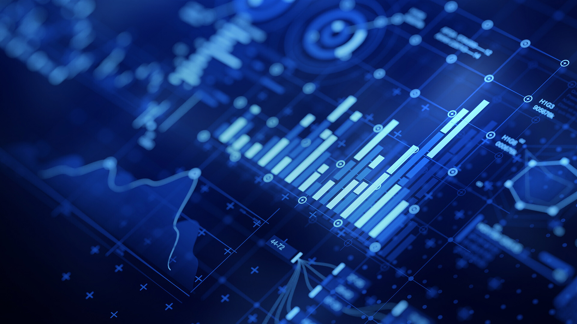 Futuristic abstract finance graphs Futuristic abstract finance graphs