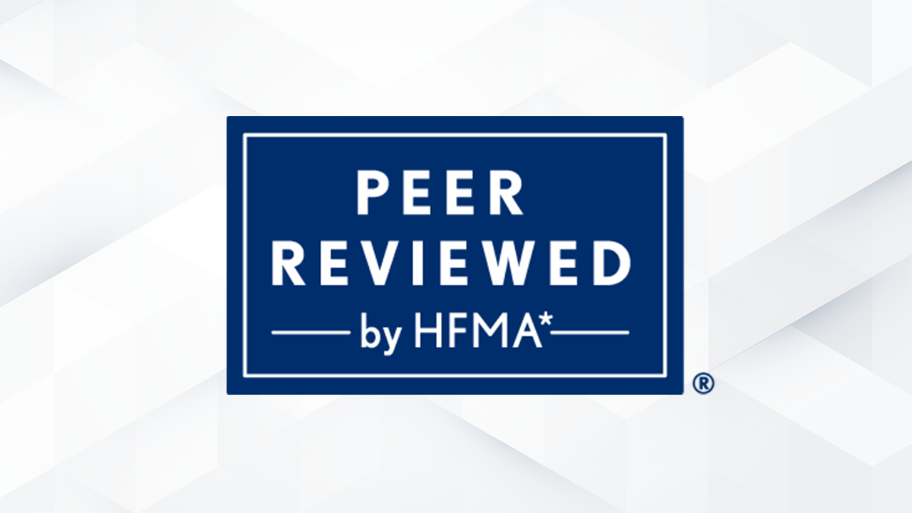 Multiview is peer-reviewed by HFMA